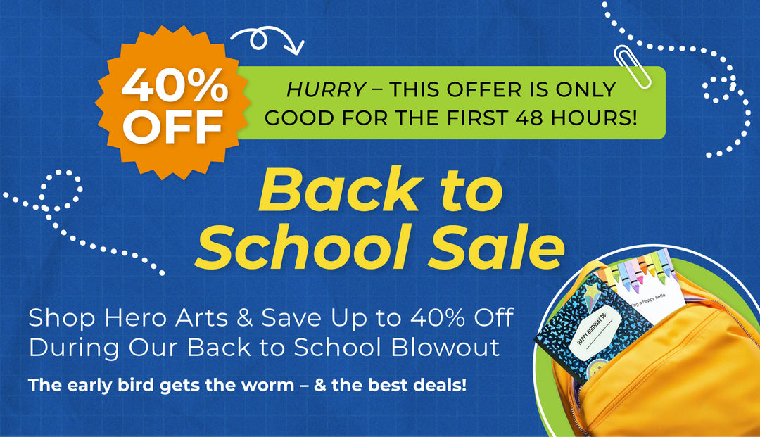 HERO ARTS - Back to School - Stencils